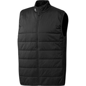 Adidas Mens Puffy Logo Vest / Black